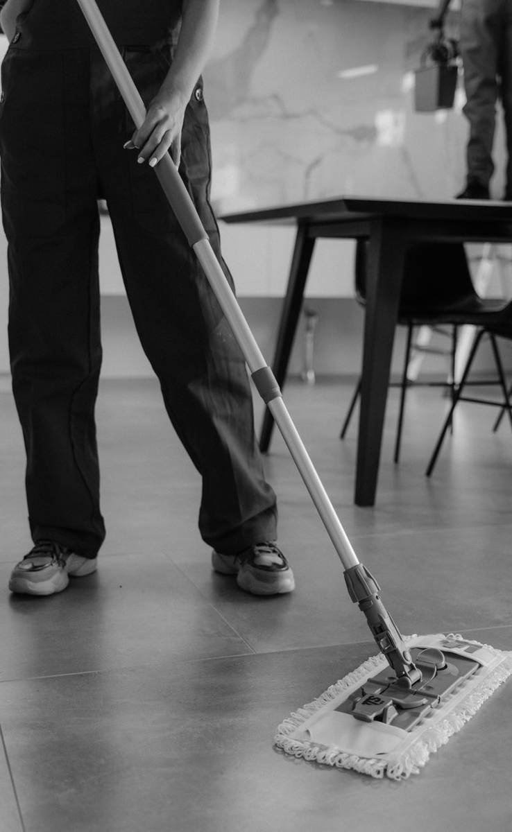 Bodenreinigung nach der Renovation